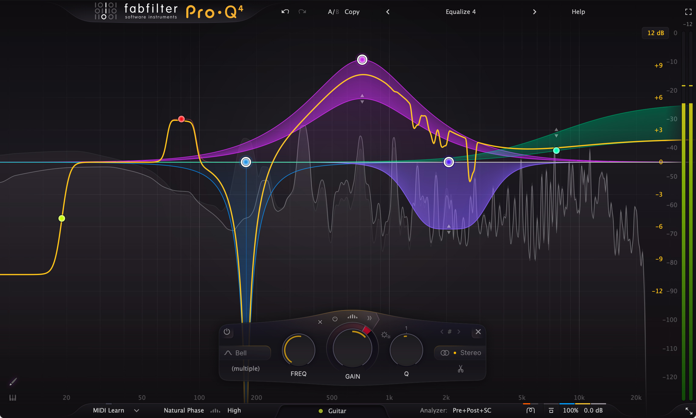 FabFilter Pro-Q 4 plugin interface